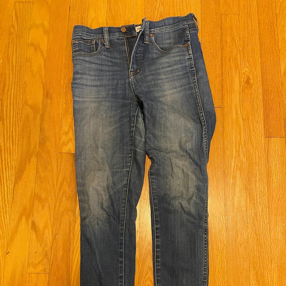 Madewell Skinny Blue Jeans